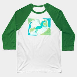 Winged Unicorn Baseball T-Shirt